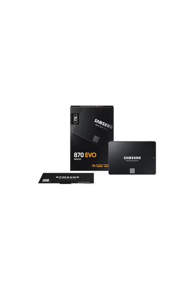 Samsung MZ-77E1T0BW 870 EVO 1TB 560/530, 2,5" SATA SSD (Türkiye Distribü...