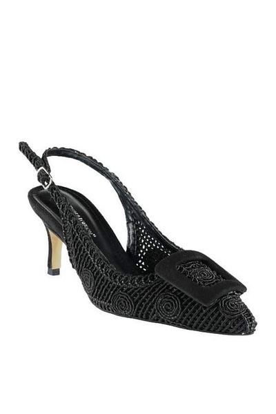 KİNDEP Kindep London&London 25Y.318 Closed Toe Heeled Women's Shoes Black