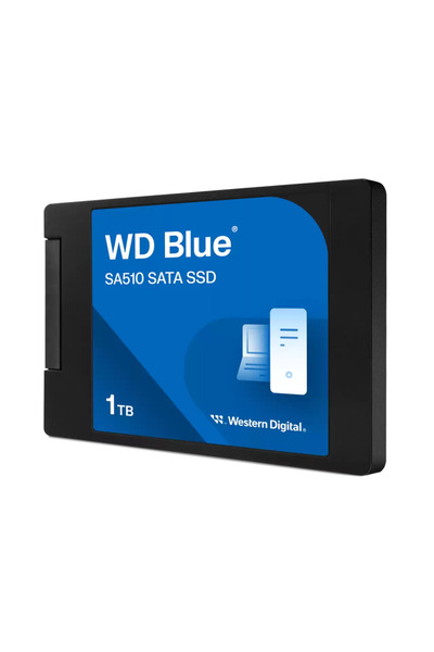 WESTERN DIGITAL WD Blue SA510, WDS100T3B0A, 1TB, 560/510, 3D NAND, 2,5" SATA, SSD