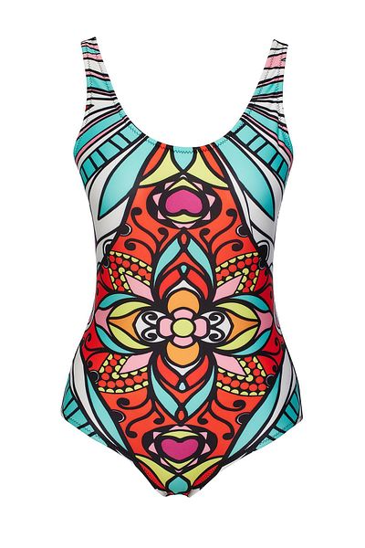 SAILOR moda Pareolu Crew Neck Swimsuit