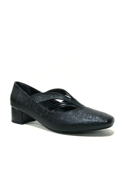 Ventes Black Anatomical Heeled Shoes
