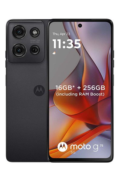Motorola G75 Dual SIM Charcoal Grey 8GB RAM 256GB 5G - Middle East Version