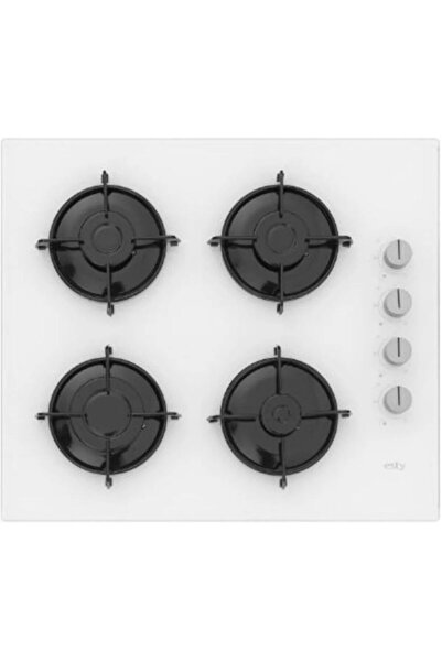 Esty Beyaz Aspiratör - Beyaz Cam Ankastre Set ( 1350 Beyaz Aspiratör - ACO5335W01 - AEF6601W04)
