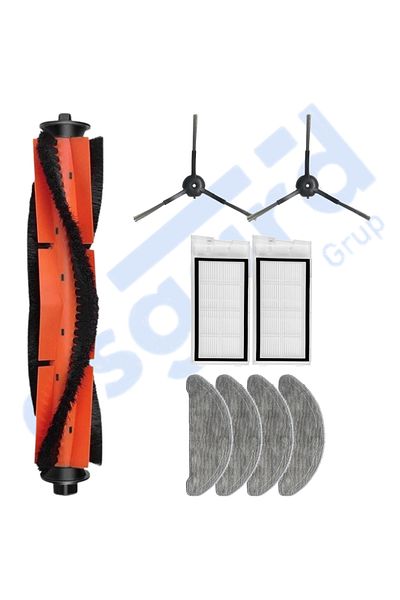Asgard Grup Roidmi Eve - Eve Plus Compatible 1 Main Brush 2 Side Brushes 2 Filters 4 Mops