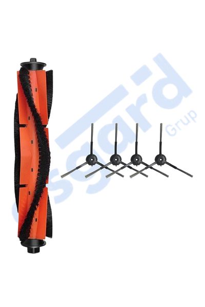 Asgard Grup Roidmi Eve - Eve Plus Compatible 1 Main Brush 4 Side Brushes