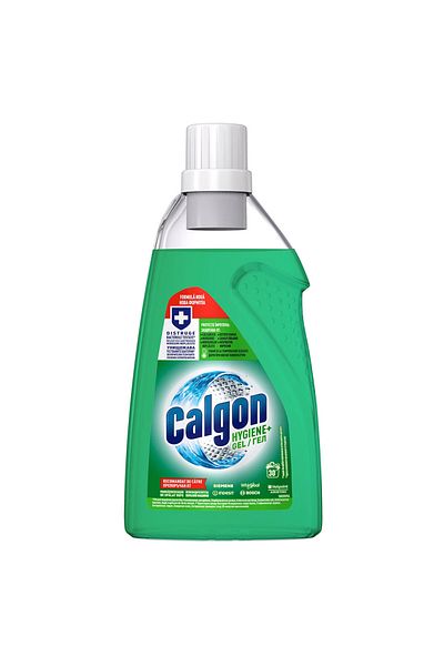 Calgon Anti-limescale Gel Hygiene Plus, antibacterial effect, 30 washes, 1500ml