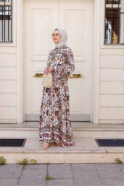 VALENS BOUTİQUE Γυναικείο Φόρεμα Hijab & Ferace