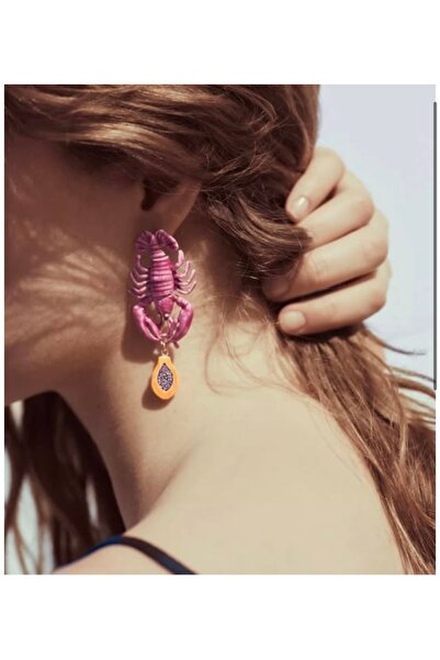 Asum İsstanbul Brand Lobster Earrings