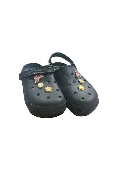 DİNAMİK Konay 6502 High Sole Massage Croks Stone Slippers