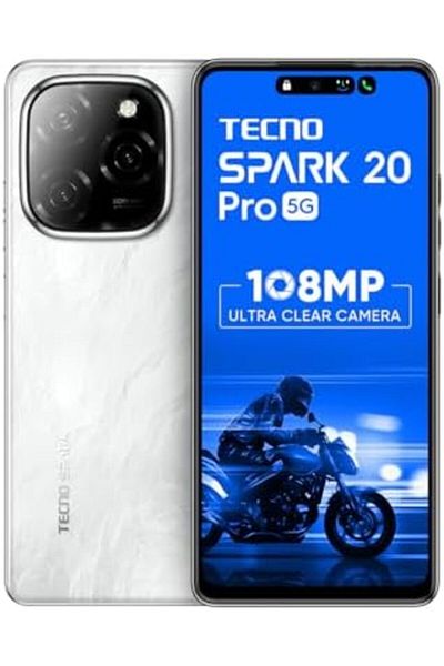 TECNO Spark 20 PRO 5G Smartphone, 8GB+256GB| 108MP Ultra Clear Camera | Super Ellipse Design | MTK D