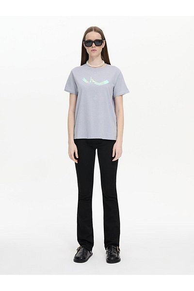 Ltb Tılobe Sign Printed Short Sleeve T-Shirt 1225802666089