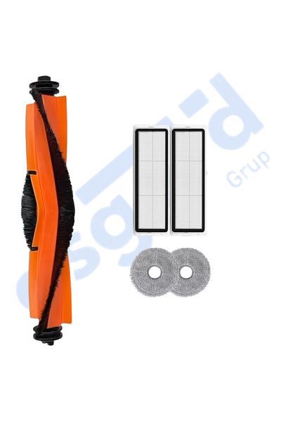 Asgard Grup Xiaomi S10+, S20+, X10+, X20+ Compatible 1 Main Brush 2 Filters 2 Mops