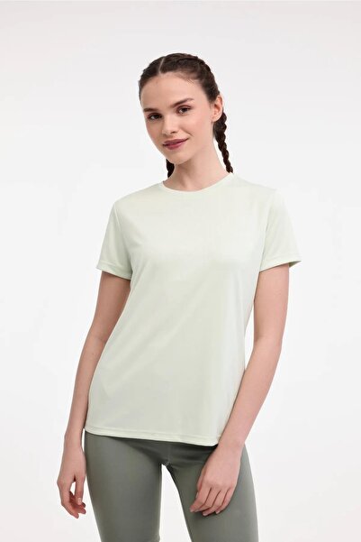 Kinetix WB PES C NECK 11SN230 5FX κίτρινο γυναικείο κοντομάνικο μπλουζάκι