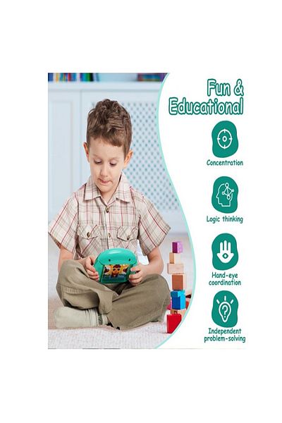 rexa Animal Rotating Puzzle – Educational Spin & Match Toy for Kids