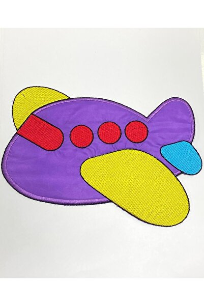 karantuhafiye تطريز بطانية اطفال / تطريز اطفال ورضع / مقاس كبير / طائرة