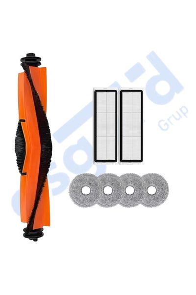 Asgard Grup Xiaomi S10+, S20+, X10+, X20+ Compatible 1 Main Brush 2 Filters 4 Mops