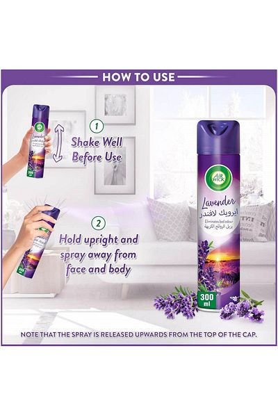 Air Wick Air Wick Air Freshener Spray Lavender 300X3ml