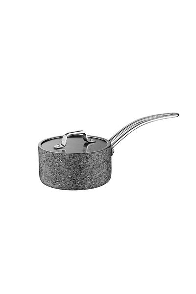 Brioni Stone-Age Anti-Scratch Fireproof Non-Stick Induction 16 cm Sauce Pot with Lid