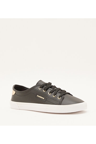 Moleca Ladies Sneakers Black/Golden | Made In Brazil