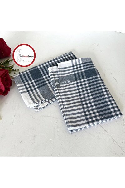 Gelincimherşey 2-компонентна кухненска кърпа с тартанов мотив