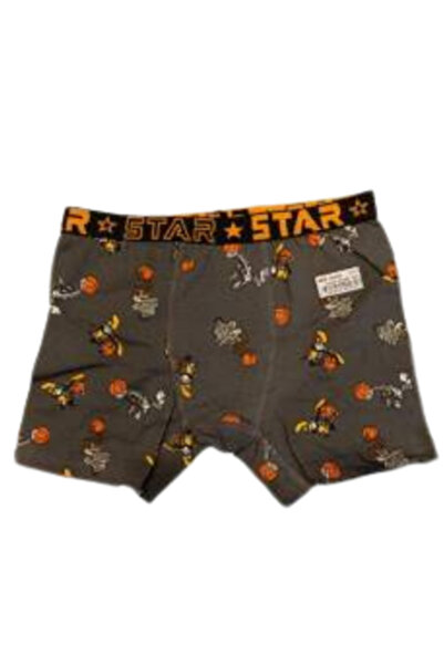 Star 3-Piece Boy's Boxer with Waist Belt