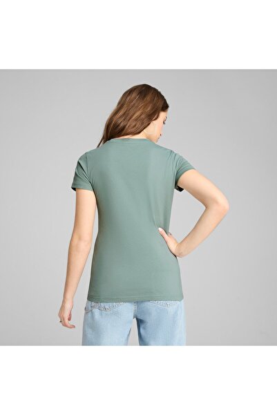 Puma Graphics Floral Green T-Shirt Women 68508130