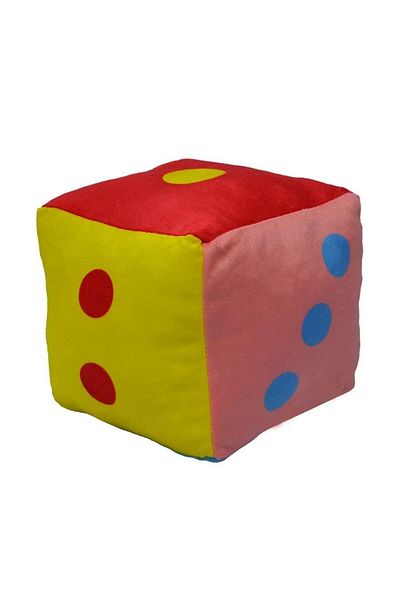 Kelebek Oyuncak Halley Colorful Plush Dice 15X15 Cm.