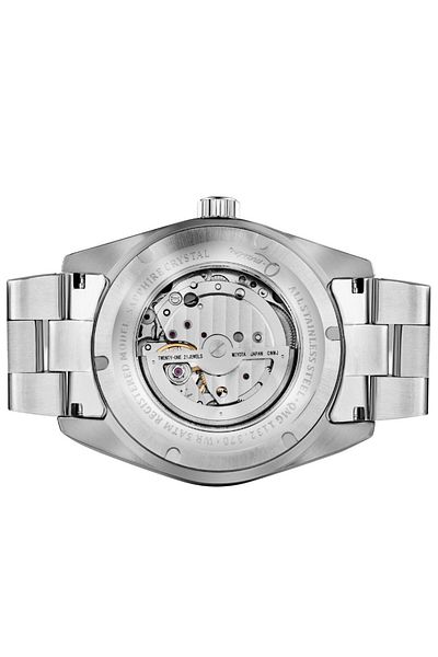 Quantum Qmg1192.390 Automatic Sapphire Glass Steel Men's Wrist Watch Without Battery