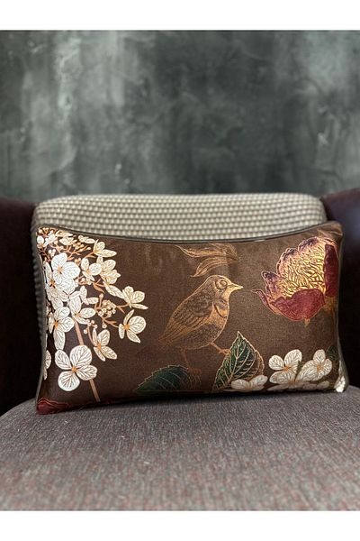 Fabricland Калъфка за възглавница Blend 9372-кафява-правоъгълна