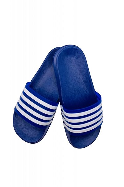 CRACOS Women's pool slippers, blue, size 39