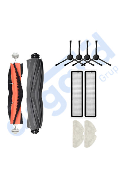 Asgard Grup DREAME D10S، D10S PRO، D9 MAX GEN 2 متوافق مع 2 فرشاة رئيسية 4 فر...