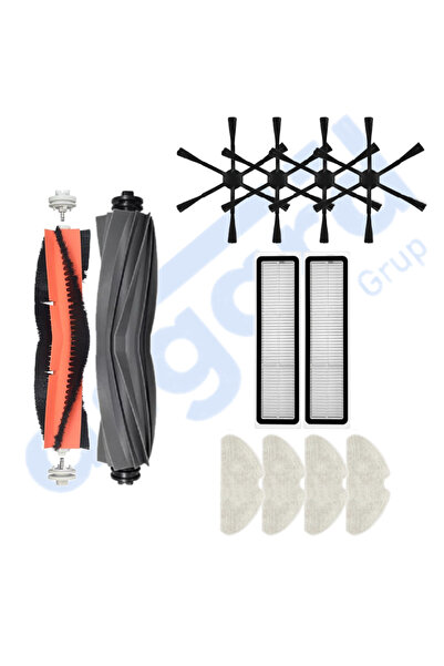 Asgard Grup DREAME D10S, D10S PRO, D9 MAX GEN 2 COMPATIBIL 2 Perie principală 4 Perie laterală 2 Filtru 4 Mop