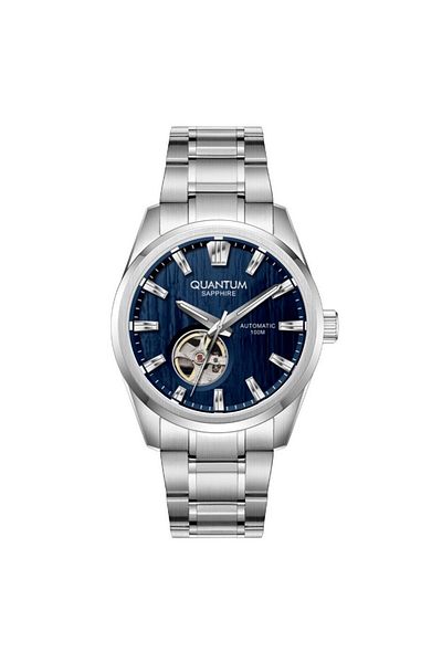 Quantum Qmg1192.390 Automatic Sapphire Glass Steel Men's Wrist Watch Without Battery