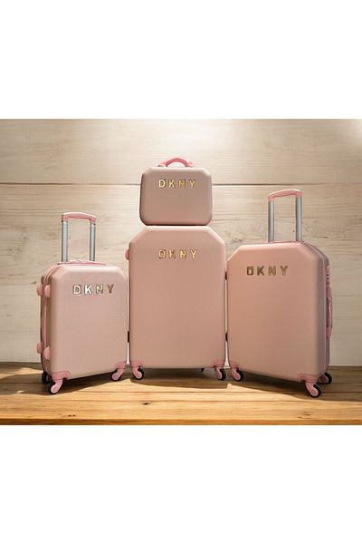 bag 4-piece fiber travel and luggage set