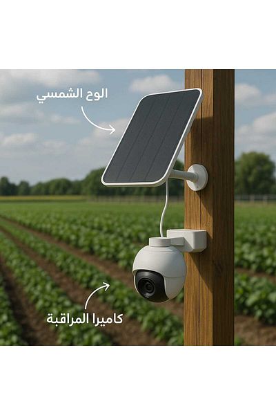 EZVIZ كاميرات طاقة شمسية شريحة بينات- متحرك 360 درجة