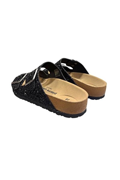 Pierre Cardin Anatomik Taban Hafif Taş İşlemeli Terlik