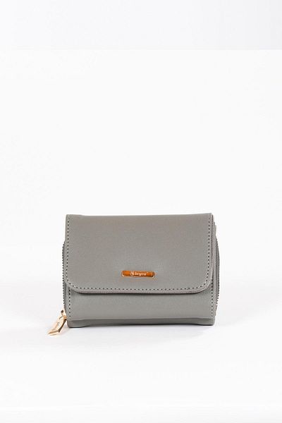 Beyza Women's Wallet-Handbag B180 Gray