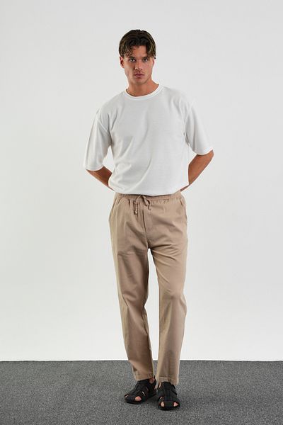 Redline Karalyan Men's Comfort Fit Relaxed Fit Cotton Trousers