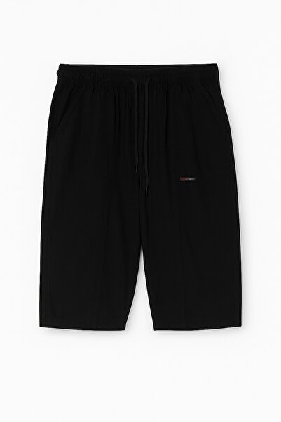 FATELLA Мъжки памучни капри панталони от суров лен – висока талия, еластична ...