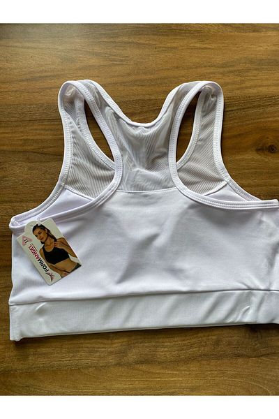 hakkoymaz Tulle Detailed Removable Pad Sports Bustier