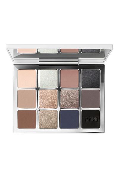 MAKEUP BY MARIO Ethereal Eyes Eyeshadow Palette Moonlight – 12 Luxe Neutrals & Shimmer Finishes