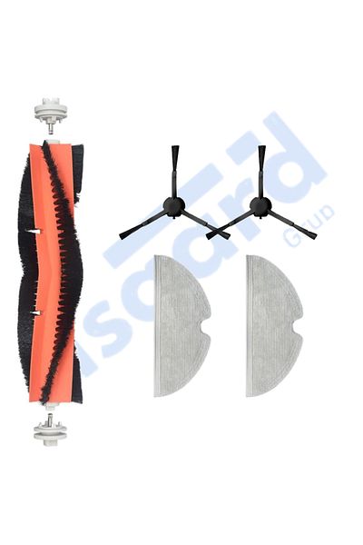 Asgard Grup Dreame F9 - Z10 Pro Compatible 1 Main Brush 2 Side Brushes 2 Mops