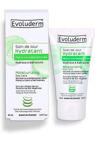Evoluderm Evoluderm Moisturizing Day Care Cream 50 ml – Hydrating Formula for Normal to Combination Skin