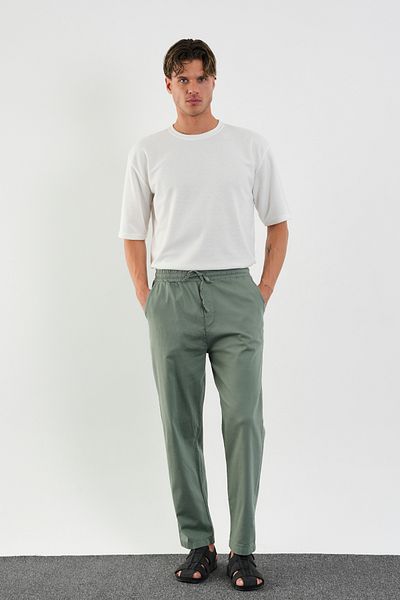 Redline Ανδρικό βαμβακερό παντελόνι Karalyan Comfort Fit Casual Cut