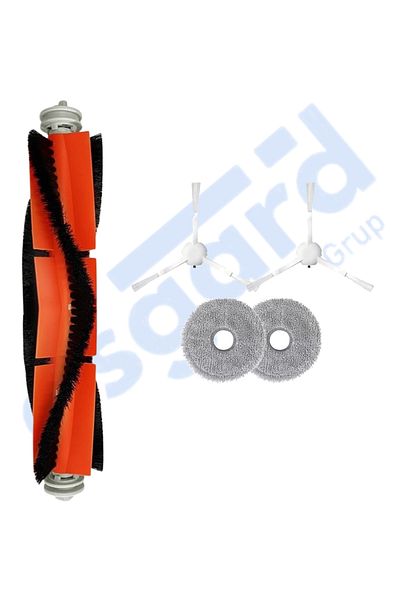 Asgard Grup Dreame L10 S Ultra, L10 Ultra, L10 Prime Compatible 1 Main Brush 2 Side Brushes 2 Mops