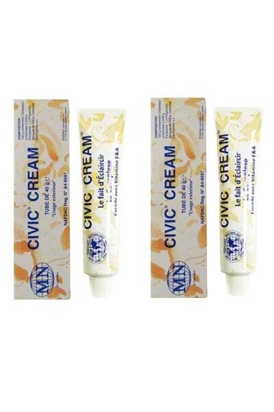 ESAPHARMA عبوة من 2 كريمة سيفيك - 80 جم (2 × 40 جم)