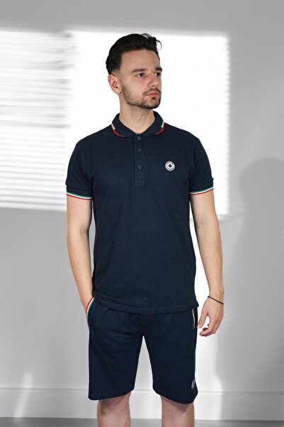 PARAGOOSE Set PADDLE Tricou Polo cu maneca scurta Sort pentru Barbati BLEUMARIN