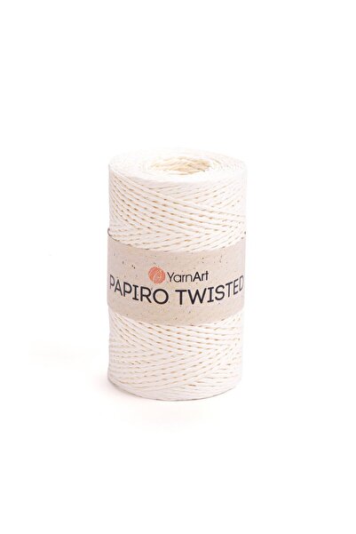 Yarnart Papiro Twisted 100% Kağıt Raffia El Örgü Ipliği RAFYA