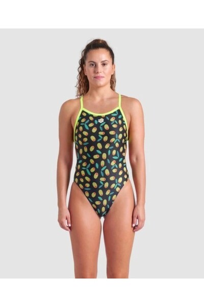 ARENA WOMENS ARENA OLIVES XCRISS CROSS BACK kadın mayosu