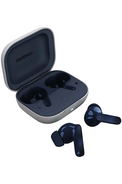 Motorola Moto Buds Wireless Earphone, Tws Bluetooth Earbuds, Anc, Dolby Atmos, Unique Design, Hi-Res Sound, Q